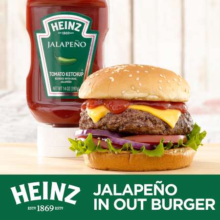 Heinz Heinz Jalapeno Ketchup 14 oz. Bottle, PK6 00013000709545